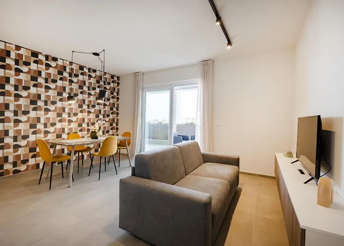 Urban Penthouse Terrace With Parking Bari