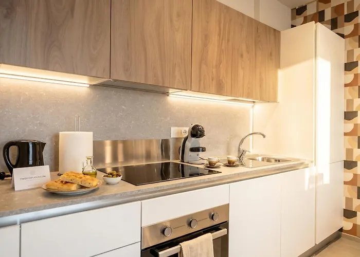 Urban Penthouse Terrace With Parking Apartment Bari